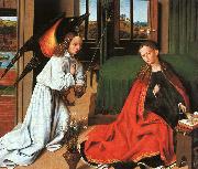 Petrus Christus Annunciation1 oil on canvas